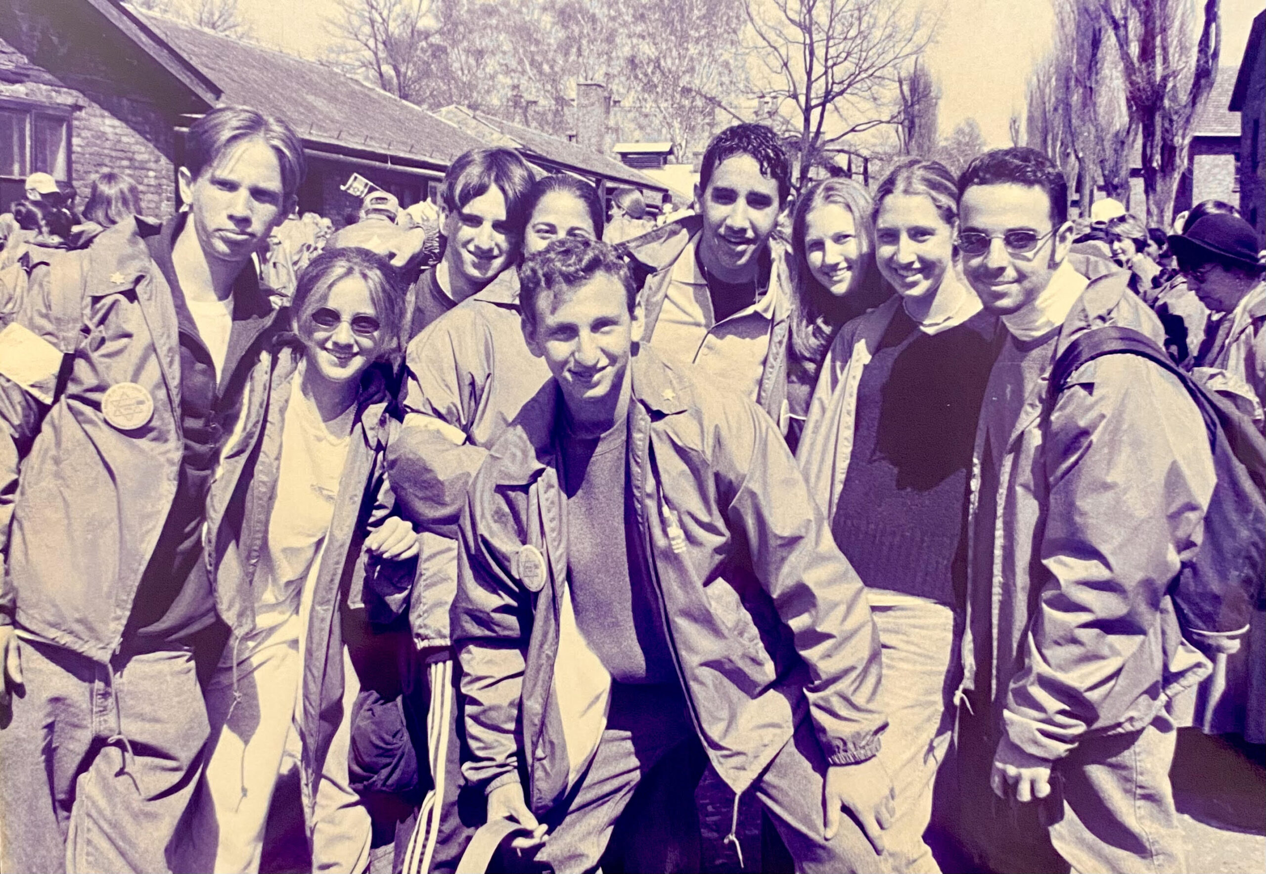 Jon Warech on the 1998 March of the Living