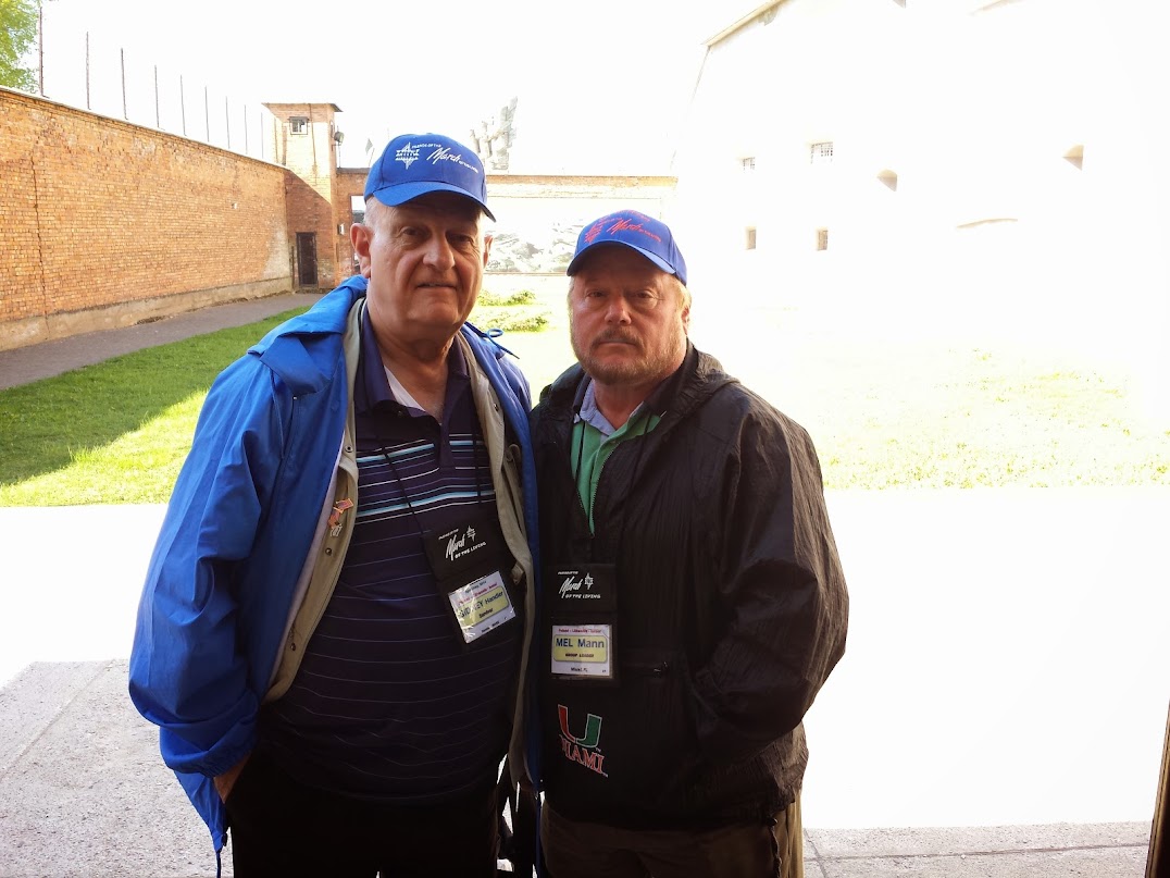 Sidney Handler on the March of the Living