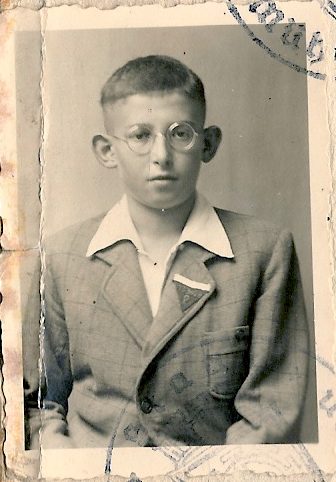 Nate Leipciger as a boy, before the war